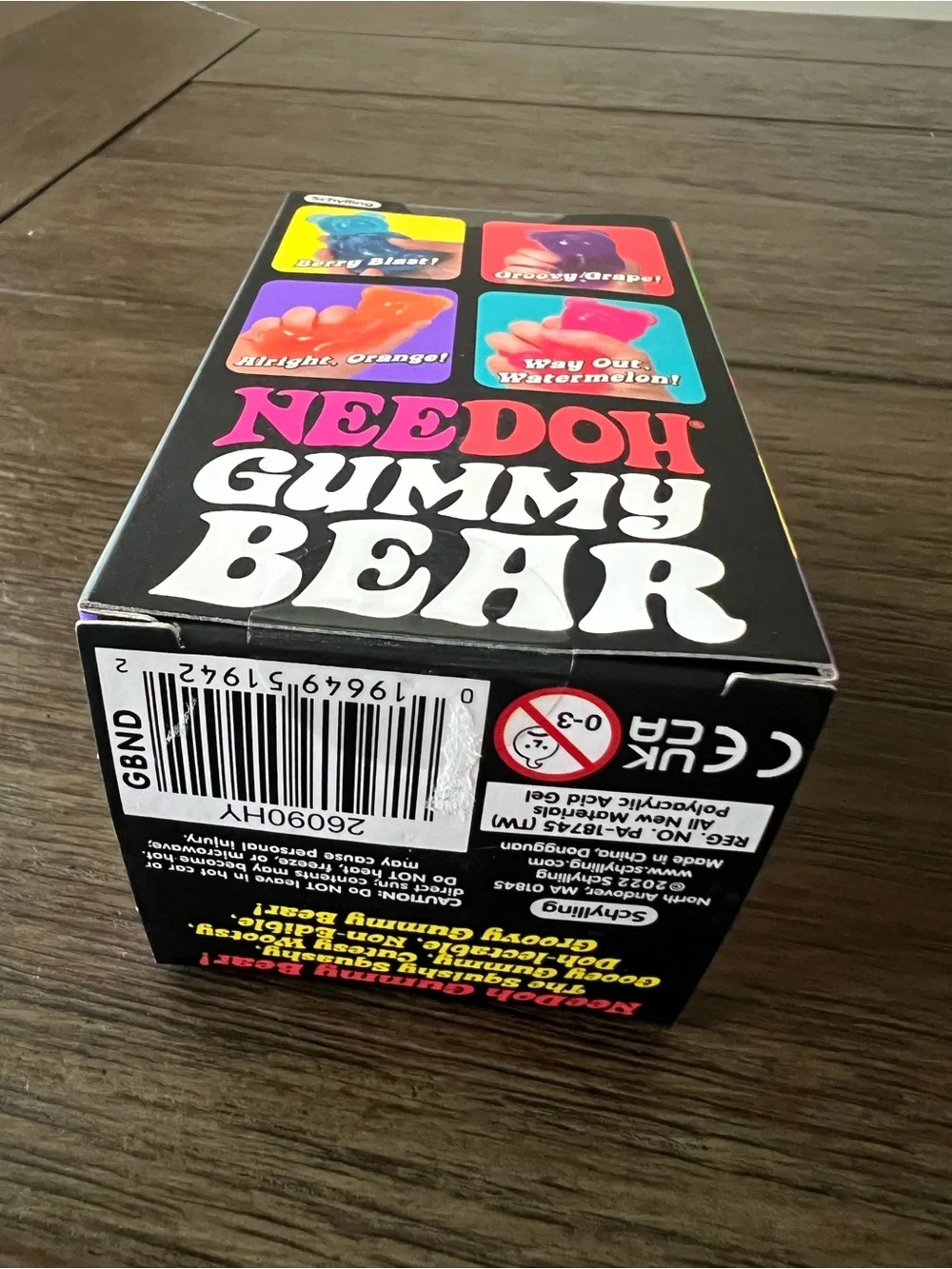 AUTHENTIC Schylling NeeDoh - Gummy Bear Purple